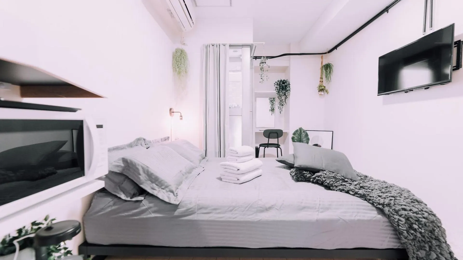 アパート Minimalist Loft Namba Compact Studio With A 24-Hour Gym Ma603 大阪市 日本