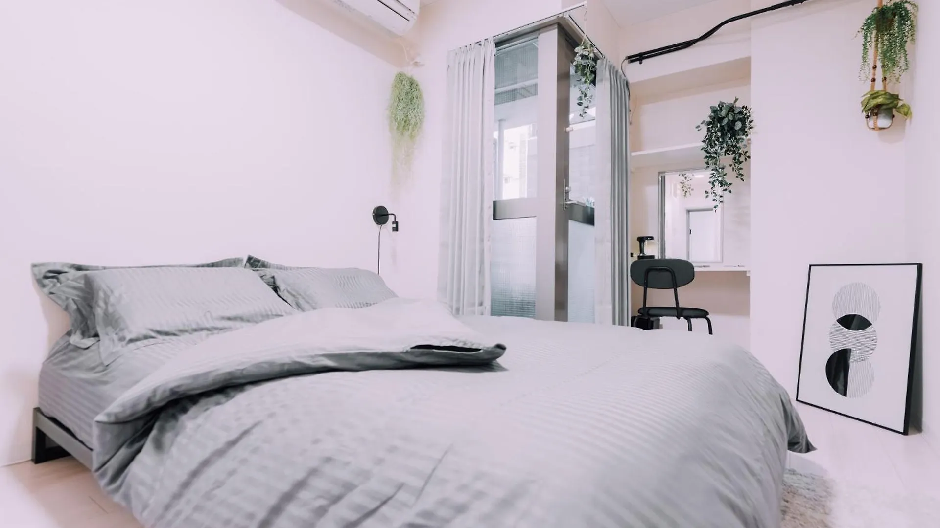 Minimalist Loft Namba Compact Studio With A 24-Hour Gym Ma603 Osaka 0*,